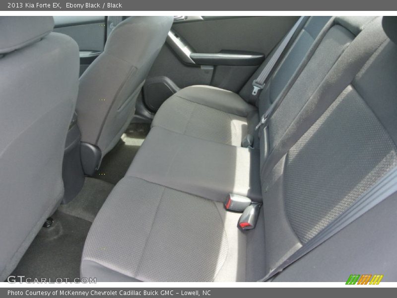 Ebony Black / Black 2013 Kia Forte EX