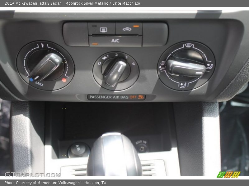 Moonrock Silver Metallic / Latte Macchiato 2014 Volkswagen Jetta S Sedan