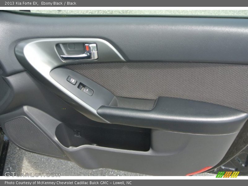 Ebony Black / Black 2013 Kia Forte EX
