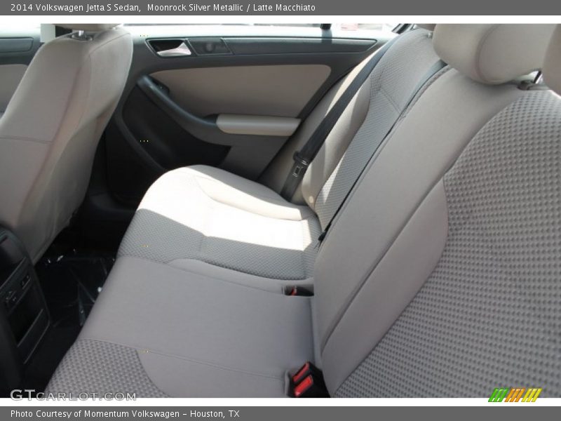 Moonrock Silver Metallic / Latte Macchiato 2014 Volkswagen Jetta S Sedan