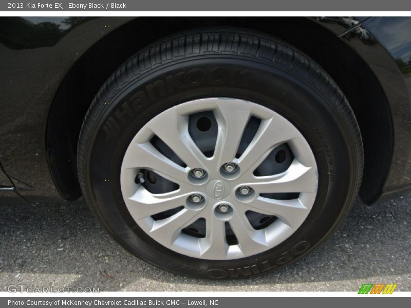 Ebony Black / Black 2013 Kia Forte EX