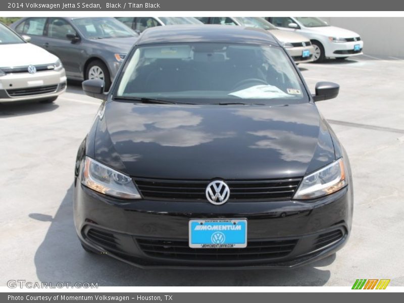 Black / Titan Black 2014 Volkswagen Jetta S Sedan
