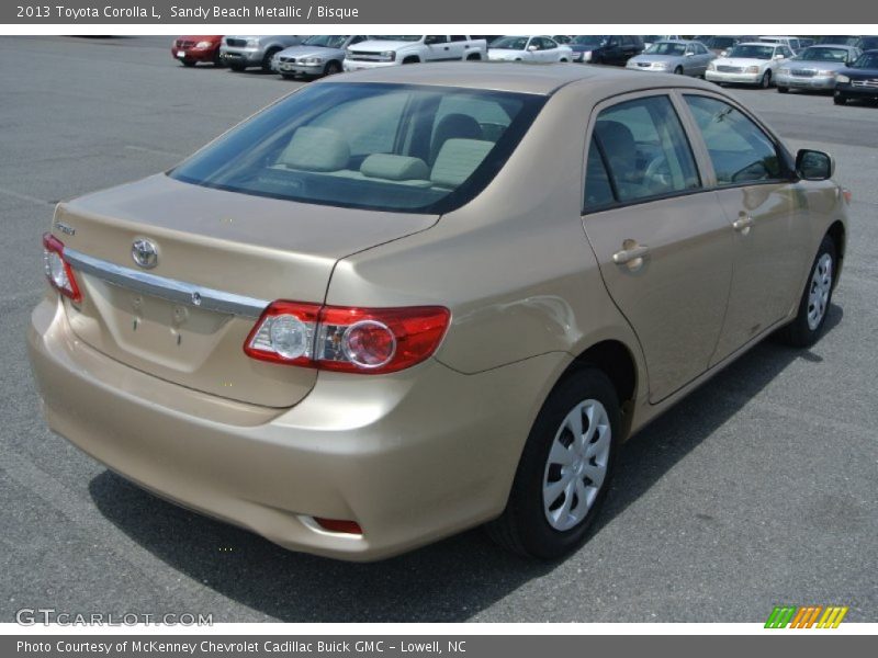 Sandy Beach Metallic / Bisque 2013 Toyota Corolla L