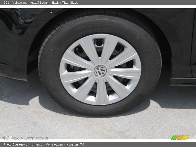 Black / Titan Black 2014 Volkswagen Jetta S Sedan
