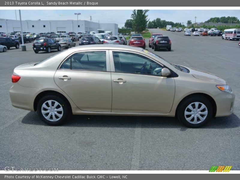Sandy Beach Metallic / Bisque 2013 Toyota Corolla L