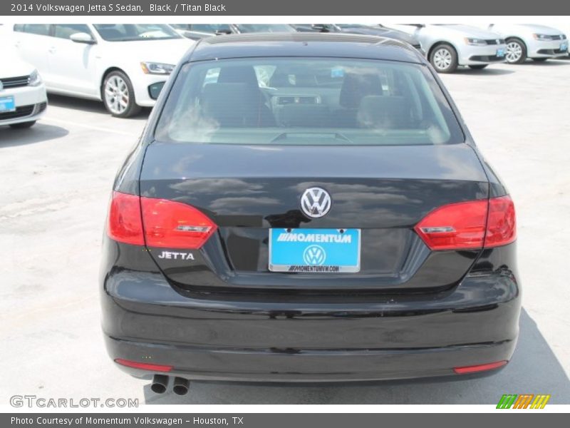 Black / Titan Black 2014 Volkswagen Jetta S Sedan