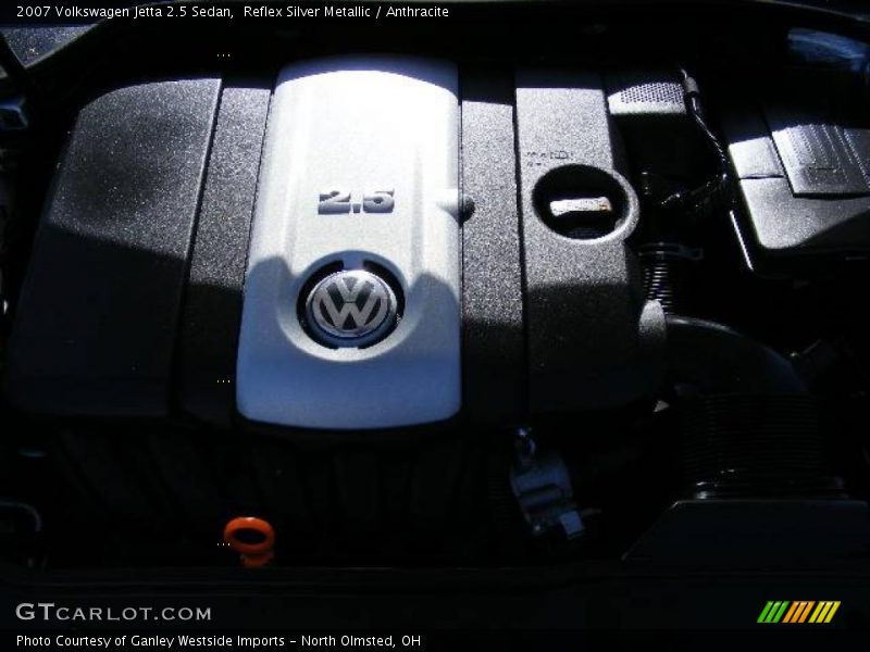 Reflex Silver Metallic / Anthracite 2007 Volkswagen Jetta 2.5 Sedan