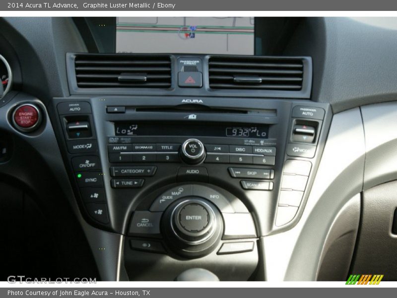 Graphite Luster Metallic / Ebony 2014 Acura TL Advance