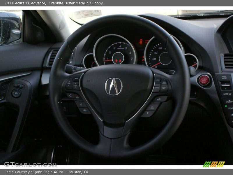 Graphite Luster Metallic / Ebony 2014 Acura TL Advance