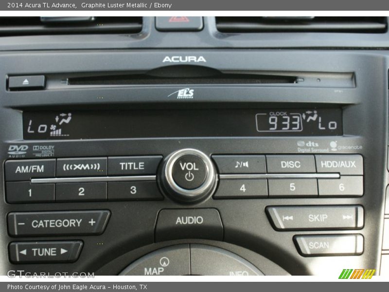Graphite Luster Metallic / Ebony 2014 Acura TL Advance