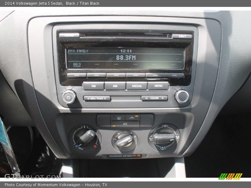 Black / Titan Black 2014 Volkswagen Jetta S Sedan