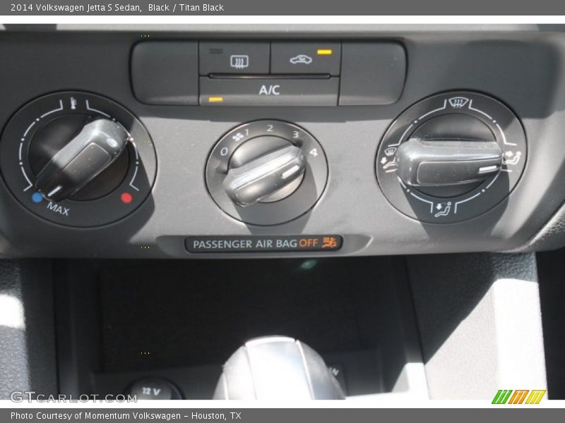 Black / Titan Black 2014 Volkswagen Jetta S Sedan