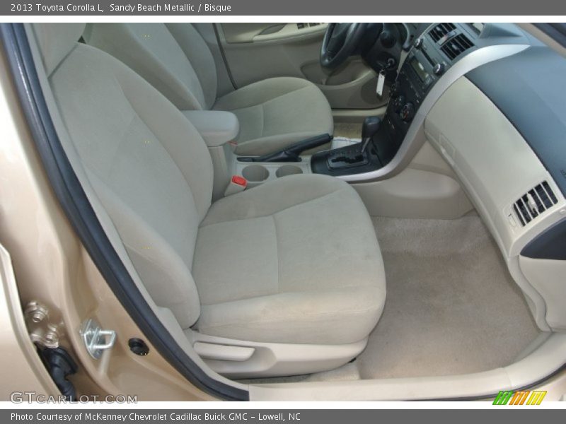 Sandy Beach Metallic / Bisque 2013 Toyota Corolla L