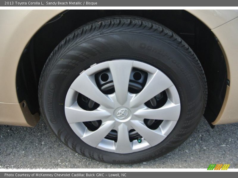Sandy Beach Metallic / Bisque 2013 Toyota Corolla L
