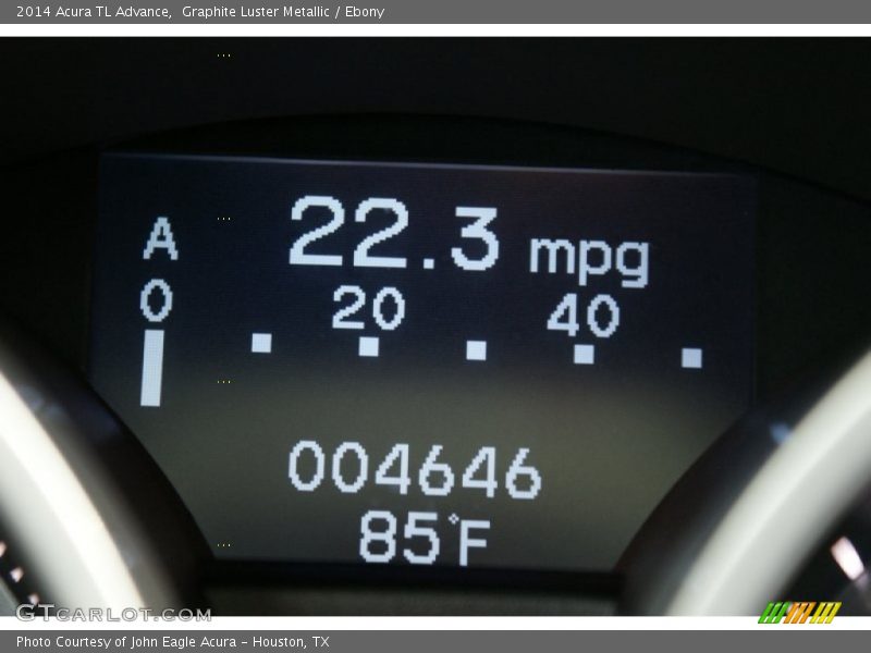 Graphite Luster Metallic / Ebony 2014 Acura TL Advance