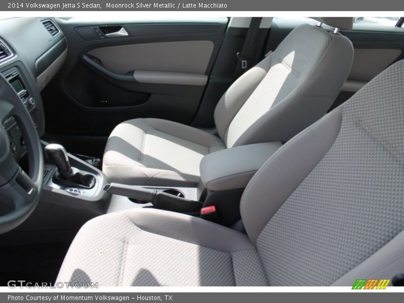 Moonrock Silver Metallic / Latte Macchiato 2014 Volkswagen Jetta S Sedan