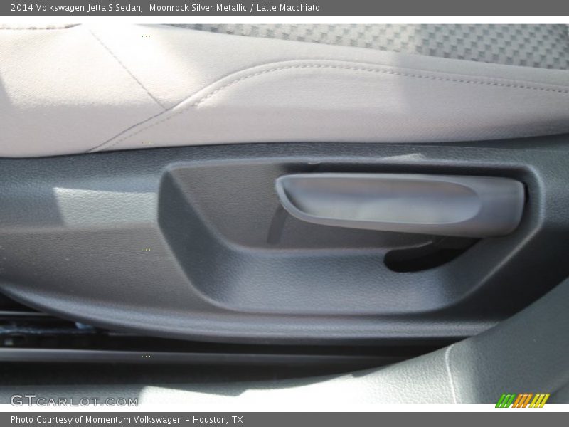 Moonrock Silver Metallic / Latte Macchiato 2014 Volkswagen Jetta S Sedan