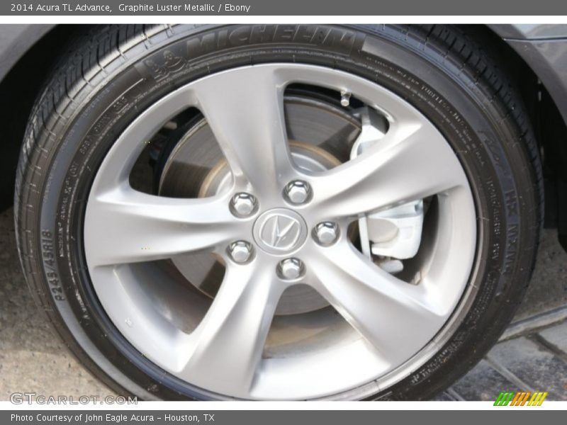 Graphite Luster Metallic / Ebony 2014 Acura TL Advance