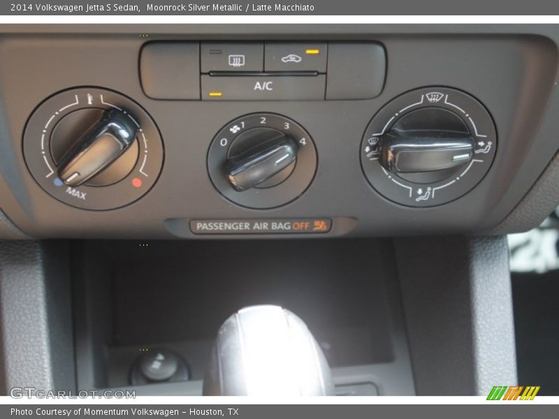 Moonrock Silver Metallic / Latte Macchiato 2014 Volkswagen Jetta S Sedan