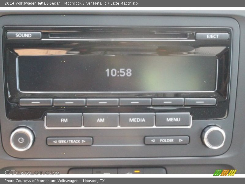 Moonrock Silver Metallic / Latte Macchiato 2014 Volkswagen Jetta S Sedan