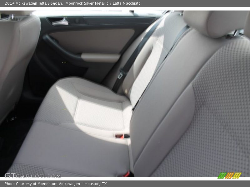 Moonrock Silver Metallic / Latte Macchiato 2014 Volkswagen Jetta S Sedan
