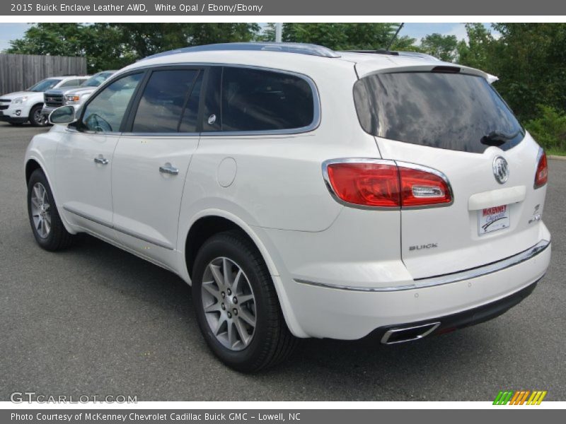 White Opal / Ebony/Ebony 2015 Buick Enclave Leather AWD