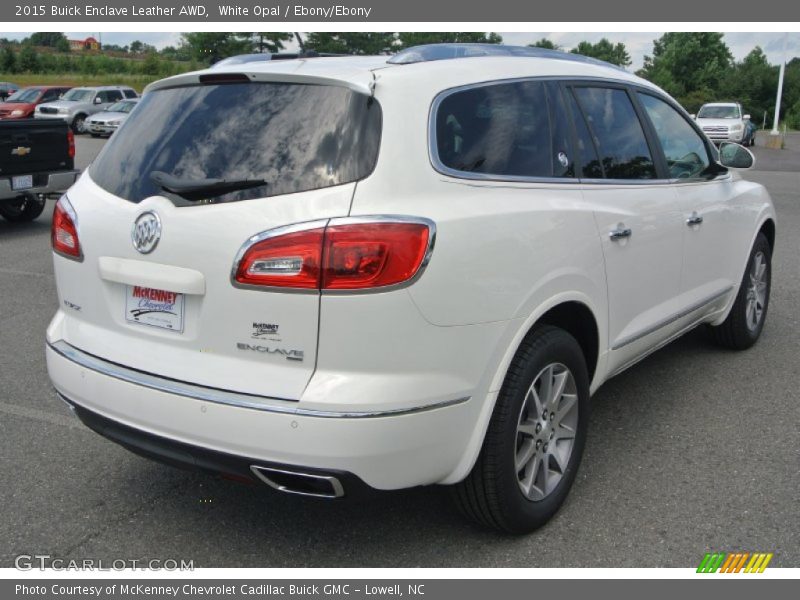 White Opal / Ebony/Ebony 2015 Buick Enclave Leather AWD