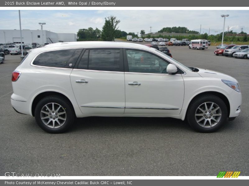 White Opal / Ebony/Ebony 2015 Buick Enclave Leather AWD