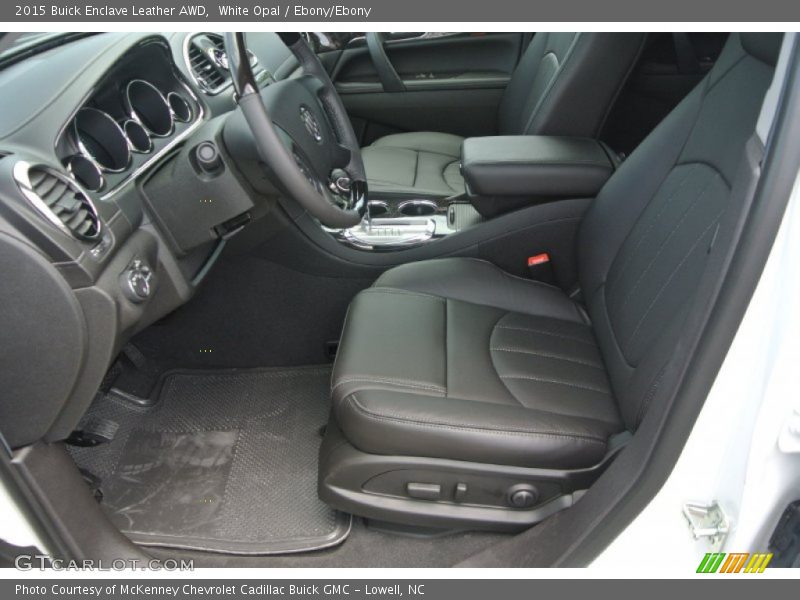 White Opal / Ebony/Ebony 2015 Buick Enclave Leather AWD