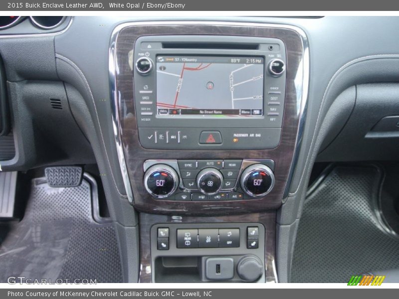 Controls of 2015 Enclave Leather AWD