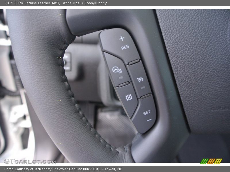 White Opal / Ebony/Ebony 2015 Buick Enclave Leather AWD