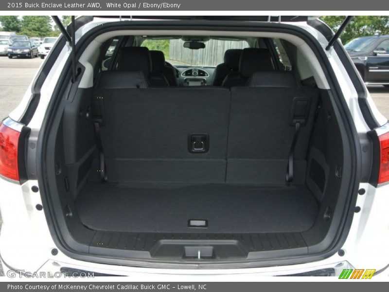 White Opal / Ebony/Ebony 2015 Buick Enclave Leather AWD