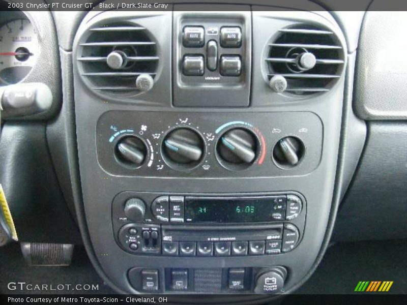 Black / Dark Slate Gray 2003 Chrysler PT Cruiser GT