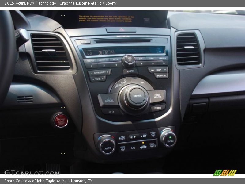 Graphite Luster Metallic / Ebony 2015 Acura RDX Technology