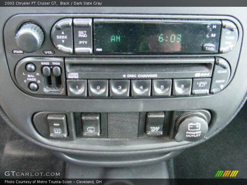 Black / Dark Slate Gray 2003 Chrysler PT Cruiser GT