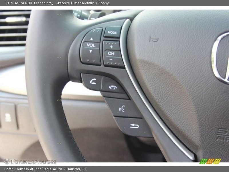 Graphite Luster Metallic / Ebony 2015 Acura RDX Technology