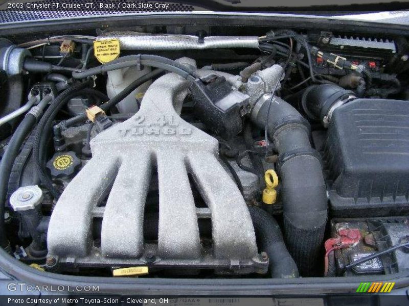 Black / Dark Slate Gray 2003 Chrysler PT Cruiser GT