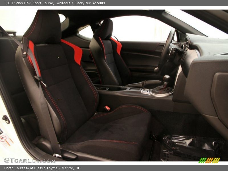 Whiteout / Black/Red Accents 2013 Scion FR-S Sport Coupe