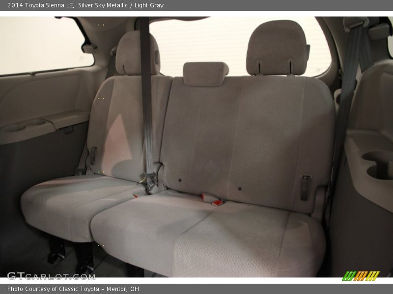 Silver Sky Metallic / Light Gray 2014 Toyota Sienna LE