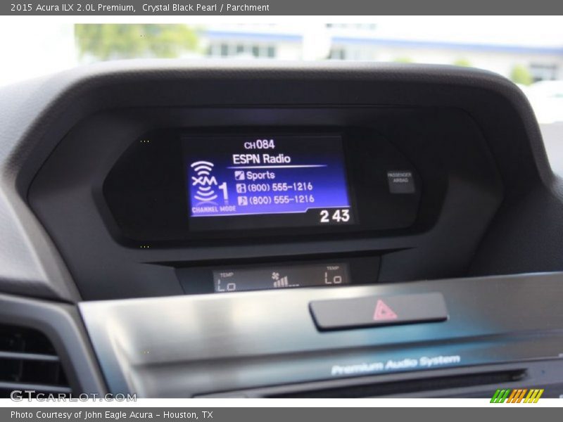 Crystal Black Pearl / Parchment 2015 Acura ILX 2.0L Premium