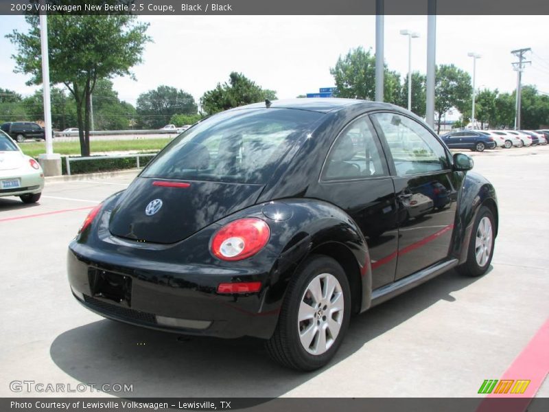 Black / Black 2009 Volkswagen New Beetle 2.5 Coupe