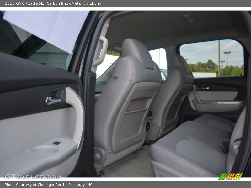 Carbon Black Metallic / Ebony 2010 GMC Acadia SL