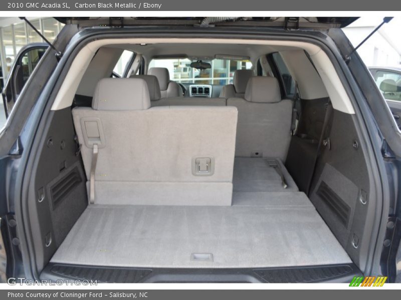 Carbon Black Metallic / Ebony 2010 GMC Acadia SL
