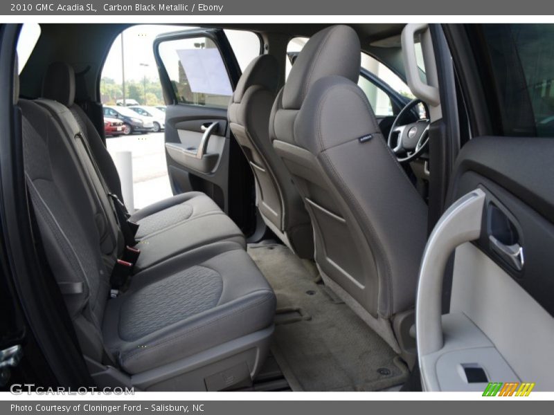 Carbon Black Metallic / Ebony 2010 GMC Acadia SL