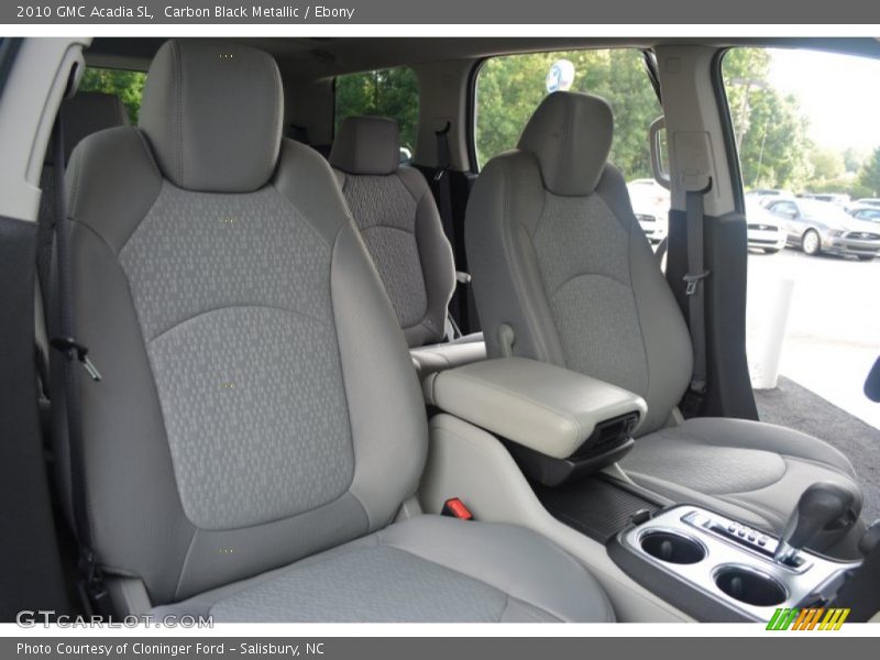 Carbon Black Metallic / Ebony 2010 GMC Acadia SL