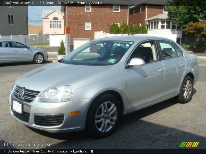 Reflex Silver Metallic / Anthracite 2007 Volkswagen Jetta 2.5 Sedan