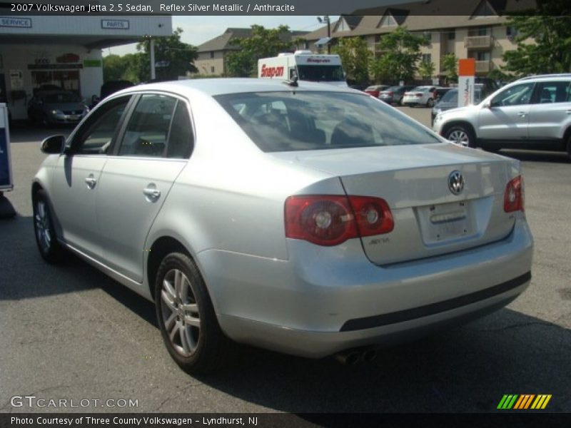 Reflex Silver Metallic / Anthracite 2007 Volkswagen Jetta 2.5 Sedan