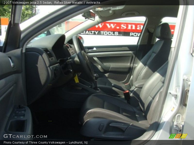 Reflex Silver Metallic / Anthracite 2007 Volkswagen Jetta 2.5 Sedan