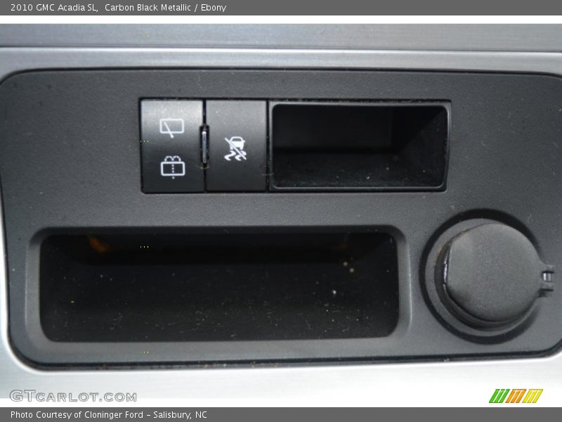 Carbon Black Metallic / Ebony 2010 GMC Acadia SL