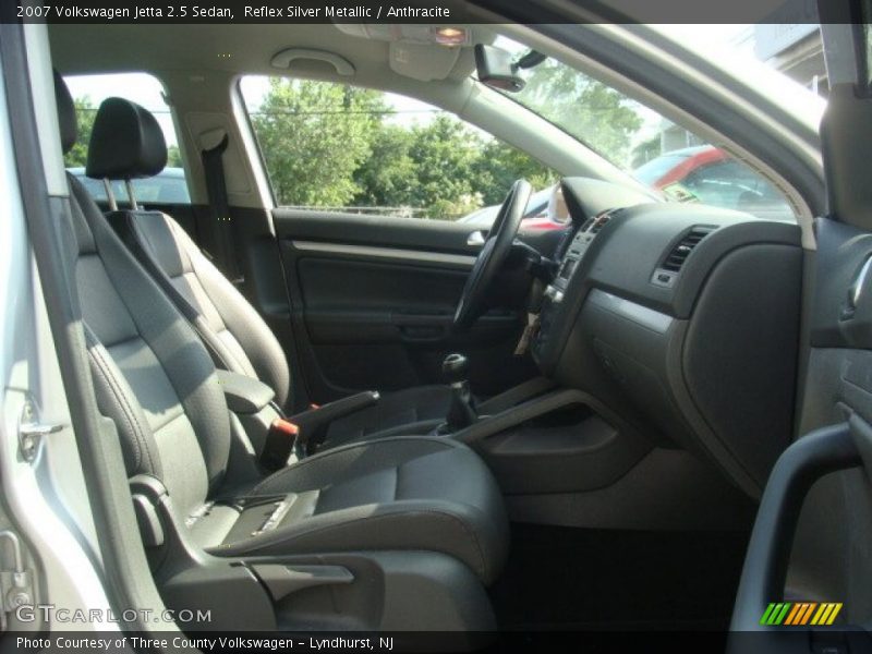 Reflex Silver Metallic / Anthracite 2007 Volkswagen Jetta 2.5 Sedan